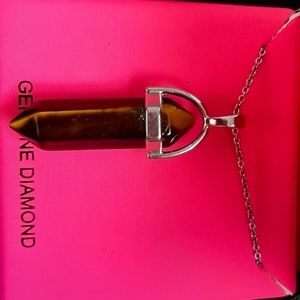 crystals necklace and get the other crystal free!